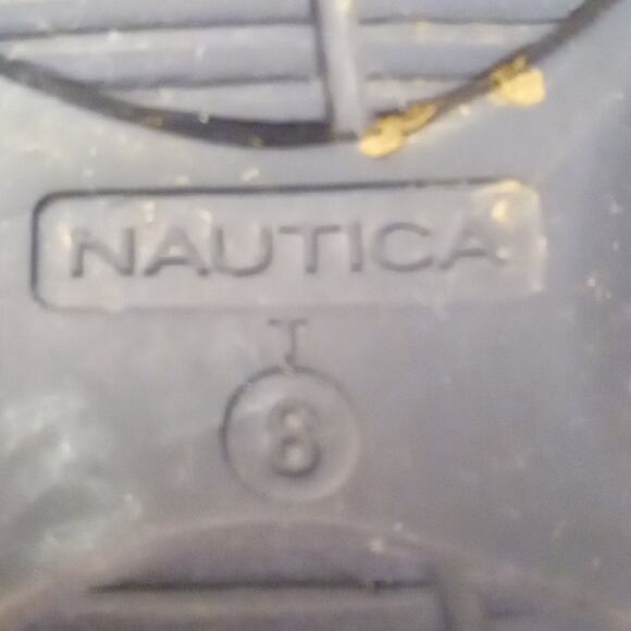 Nautica Kids Size 8 Navy and Red Clog Sandals Athleisure, Summer, Fun Beach - Picture 8 of 8